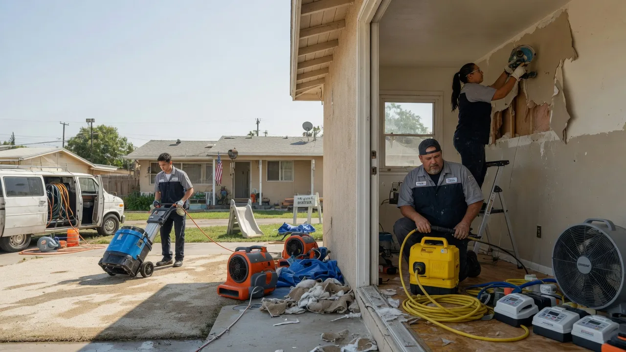 Water Damage Restoration in Pledger, TX near me